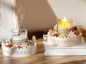 Molde silicona calendario estrella 